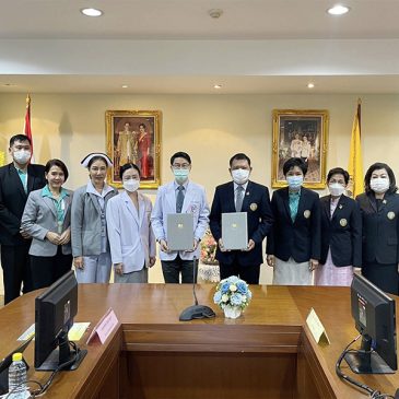 Signing Ceremony of Memorandum of Understanding (MOU)  with Bangpakok 8 Hospital